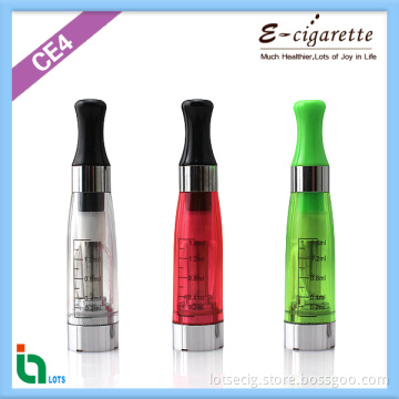 E-Cig Clearomiser CE4 Clear Atomizer for EGO Battery